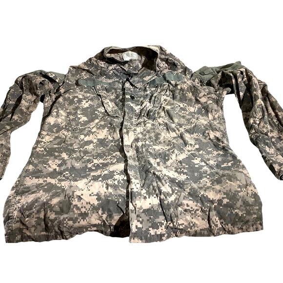 UNIVERSAL COAT, ARMY COMBAT UNIFORM, FLAME RESISTANT, EUC, SIZE: MEDIUM/LONG - Picture 2 of 6